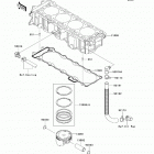 Ultra LX (JT1500-KCF) Цилиндр(ы) /  поршень
