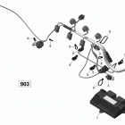 SPARK ACE 900 (2up) 10- engine harness and electronic module ace 900_51r1411