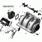 RXP-X 260 & RS Коллектор воздухозаборника и корпус дросселя