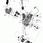GTR 215 Крышка картера и генератор