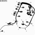 RXP-X 260 & RS Жгут проводов двигателя