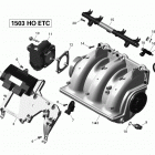 RXP-X 260 & RS Впускной коллектор и корпус дроссельной заслонки