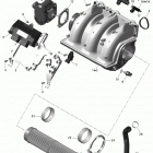 GTR 215 Впускной коллектор и корпус дроссельной заслонки