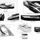 WAKE 155 (35CA, 35CB) Наклейки