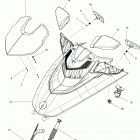 RXT 260 (RS) (17CA, 17CB) Передний обтекатель