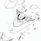 GTX 155 (38CS, 38CR) Передний обтекатель