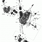 RXT iS 260 Крышка картера и генератор
