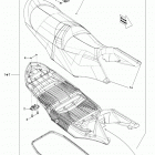 WAKE 155 Сиденье