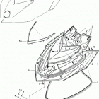 WAKE 155 (1503 NA) Передний обтекатель