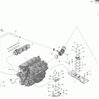 GTI LTD 155 Опора двигателя и глушитель воздухозаборника