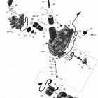 GTI LTD 155 Крышка картера и генератор