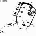 RXT 260 (RS) (17CS) Жгут проводов двигателя