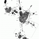 GTI 130 Крышка картера и генератор