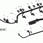 GTS Pro 130 Жгут проводов двигателя