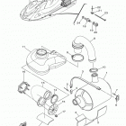 VX CRUISER_VX1100BN VX DELUXE VX1100AN/VX1100BN Выхлопная система 3