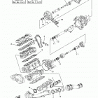VX CRUISER_VX1100BN VX DELUXE VX1100AN/VX1100BN Ремонтные комплекты 1