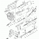 WAVERUNNER FZS GX1800AN Выхлопная система 2