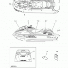 WAVERUNNER FZR GX1800N Наклейки