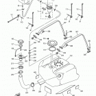 VX CRUISER_VX1100BM VX DELUXE VX1100BM/VX1100AM Топливный бак