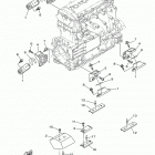 WAVE RUNNER FX SHO FA1800L Крепление двигателя