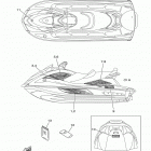VX CRUISER_VX1100BL VX DELUXE VX1100BL/VX1100AL Наклейки