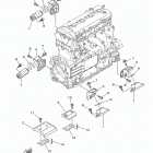 VXR VX1800AK Крепление двигателя