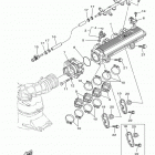 WAVERUNNER VX SPORT VX1100CL Впускная система 2