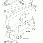 WAVERUNNER SUPER JET SJ700BL Выхлопная система 2