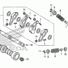 CTX700ND Распределительный вал и клапана