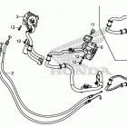 VFR800F Рулевые переключатели и тросы