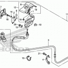 NC700XD Parking brake lever