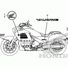 GL1800C Наклейки