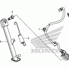 CB500X Подножка