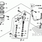 ST1300PA Задний тормозной цилиндр