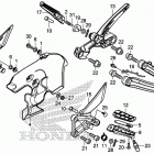 VFR800F Подножки