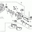 CTX700ND Задний суппорт