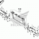 CTX700ND Кожух радиатора
