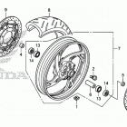 CB1000R Переднее колесо