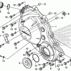 CBR1000S Крышка картера правая