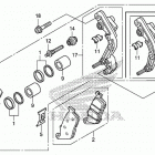 NC700X Передний суппорт