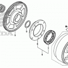 NC700X Муфта стартера