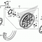 GL1800C Переднее колесо