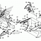 CBR650FA Нижний обтекатель