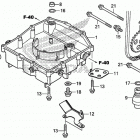 VFR800F Поддон картера и масляный насос
