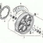 CTX700 Переднее колесо