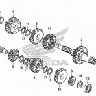 CMX250X Трансмиссия