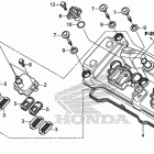 CBR1000S Крышка головки цилиндров