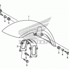 VT750C2B Front fender (vt750c2b)