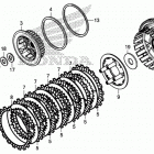 CB500X Сцепление