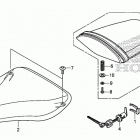 CBR600RR Сидение